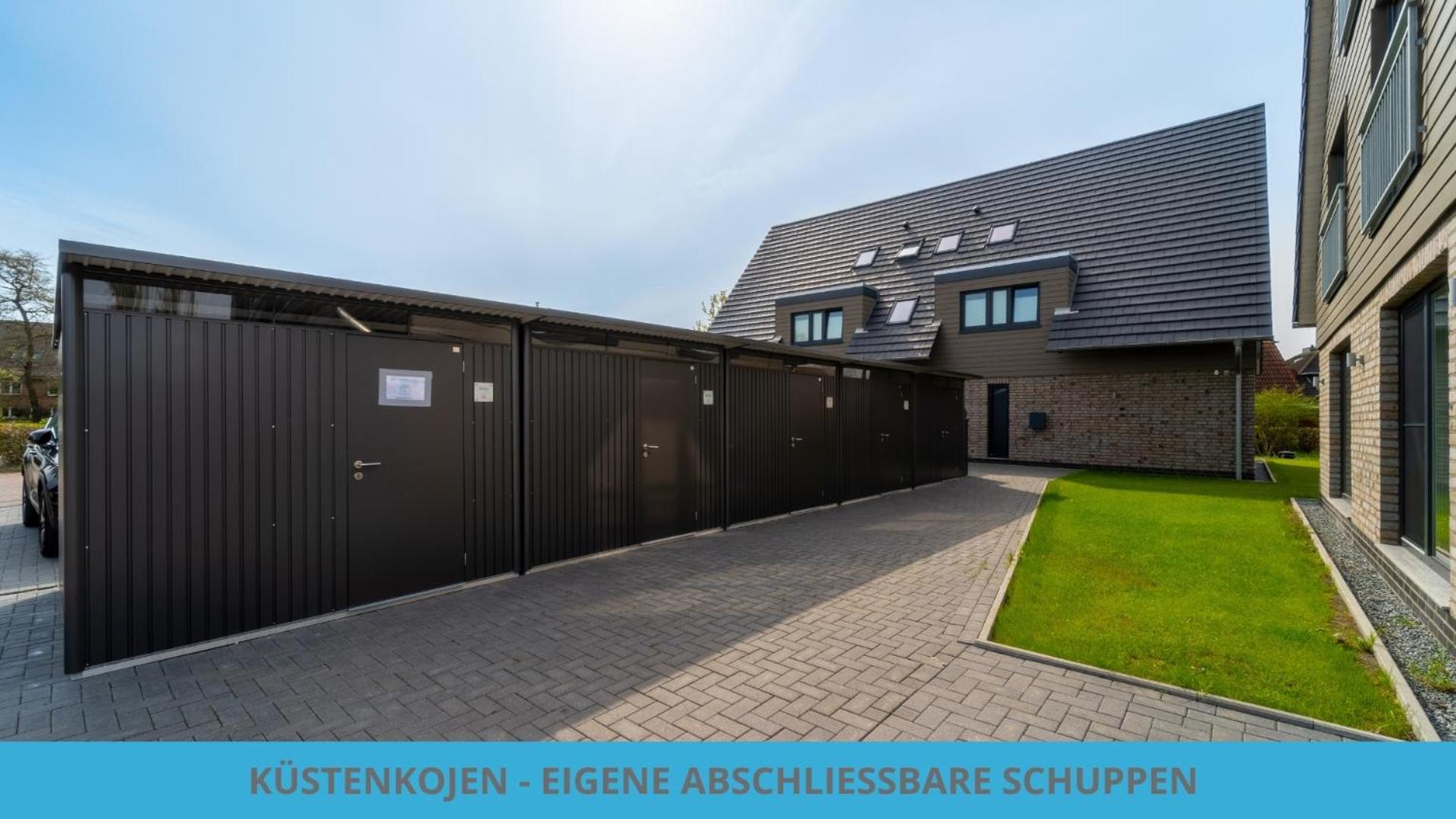 Kuestenkojen Mit 4 Ferienwohnungen Fuer 1 Bis 8 Pers Mit Diversen Schlafzimmern, Garten Oder Balkon Busum Ngoại thất bức ảnh